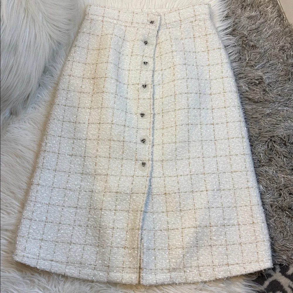 Bimba y Lola tweed skirt size M - Picture 3 of 6